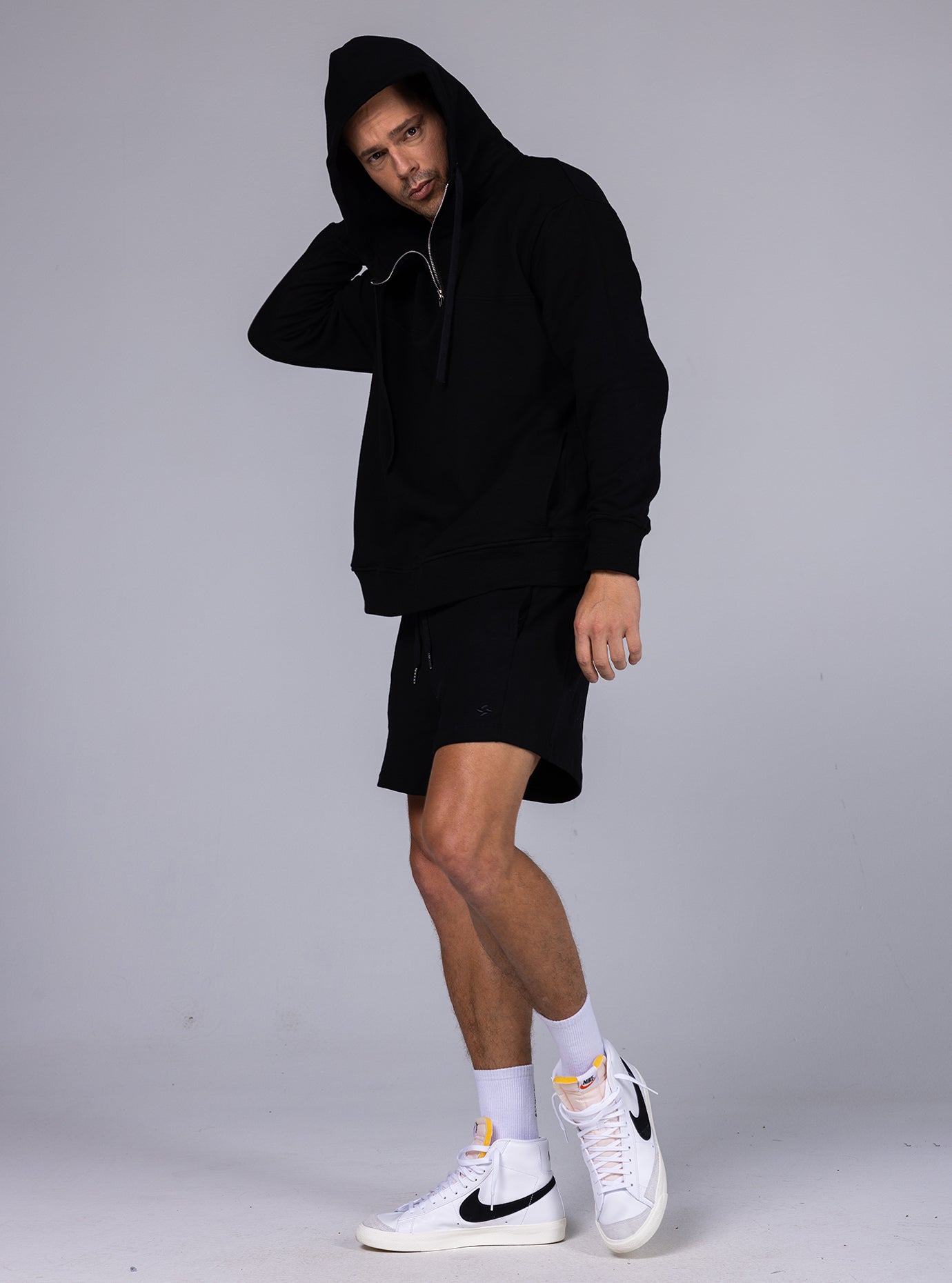 Allwear Organic Half-Zip Hoodie