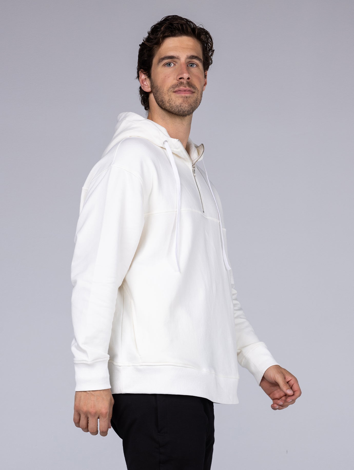 Allwear Organic Half-Zip Hoodie
