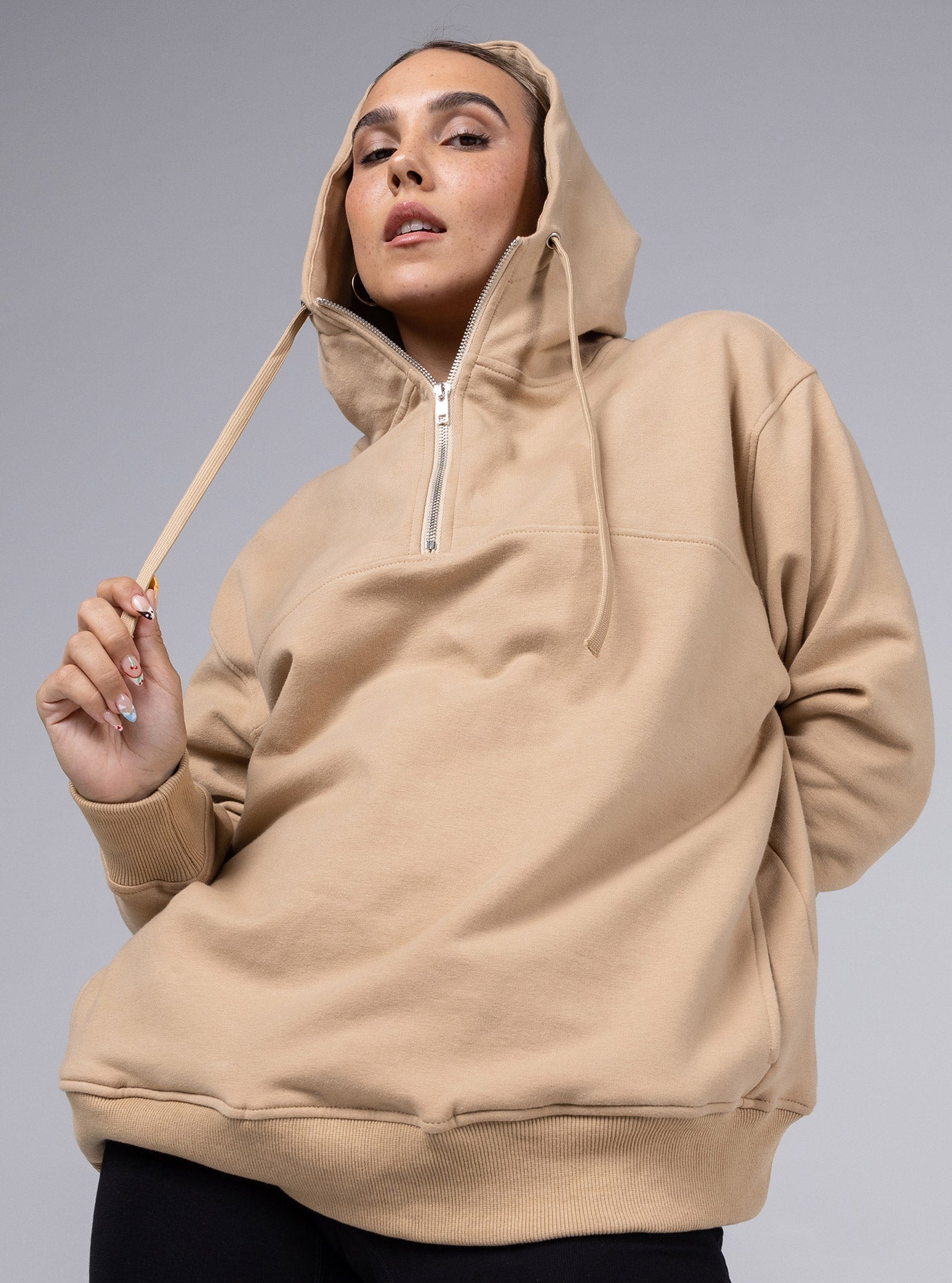 Allwear Organic Half-Zip Hoodie