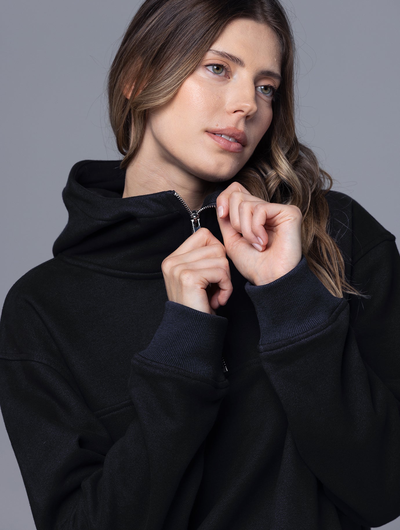 Allwear Organic Half-Zip Hoodie 2.0
