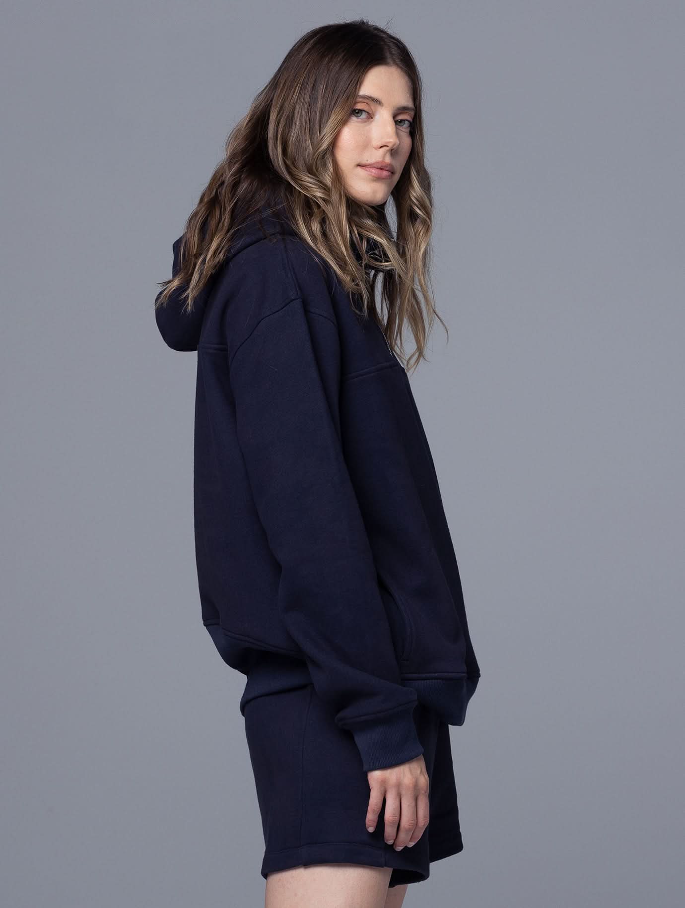 Allwear Organic Half-Zip Hoodie 2.0