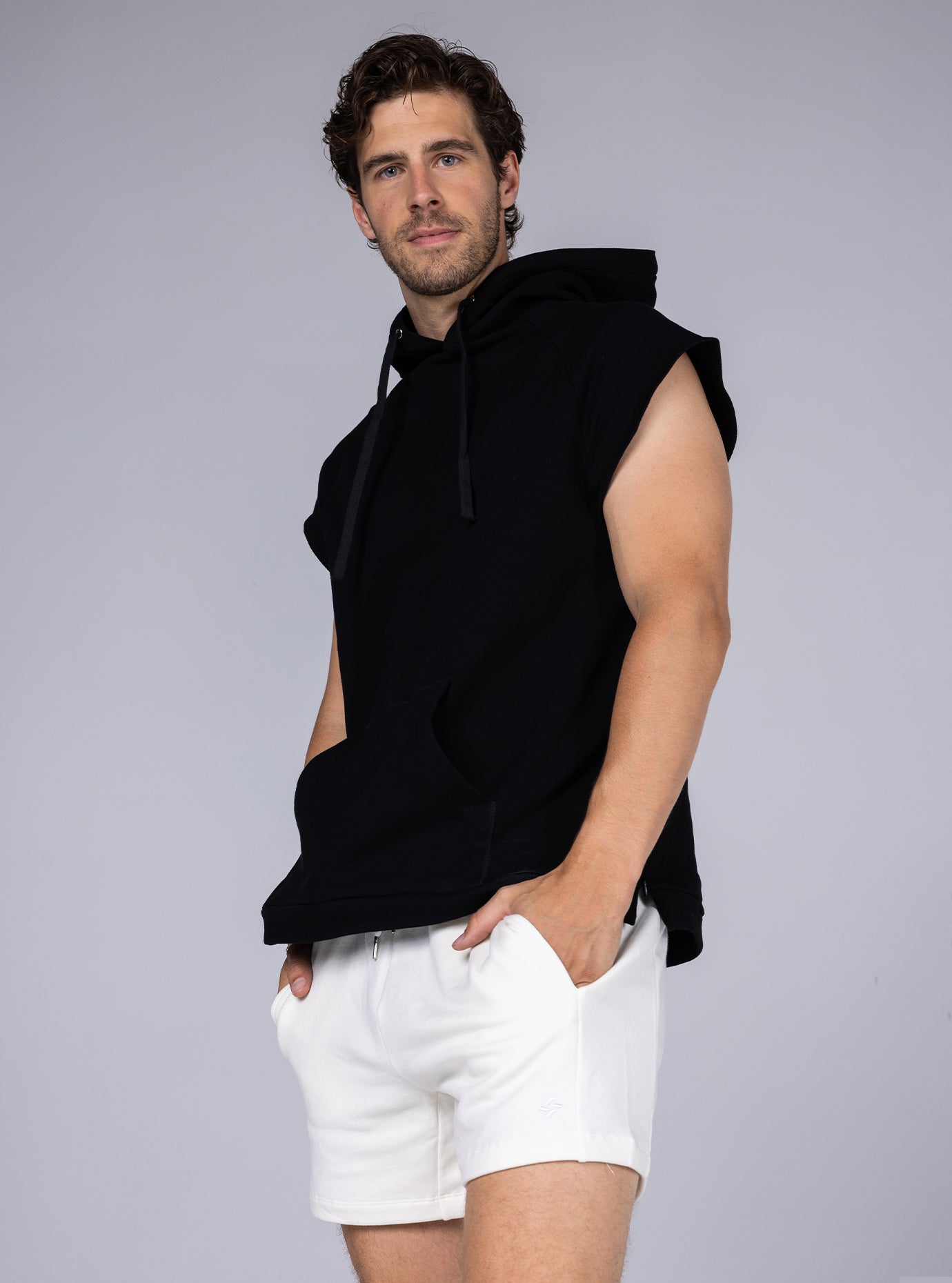 Allwear Organic Sleeveless Hoodie