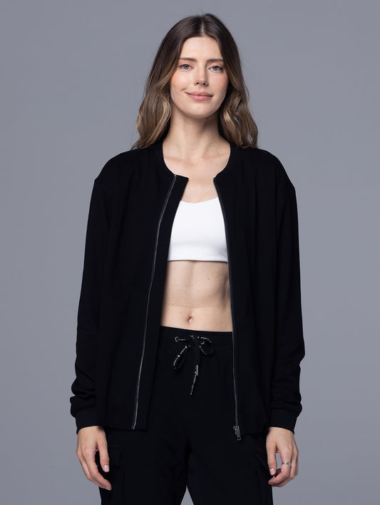 Allwear Organic Hybrid Bomber Jacket - Allwear