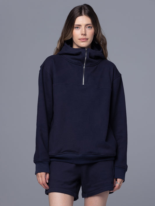 Allwear Organic Half-Zip Hoodie 2.0