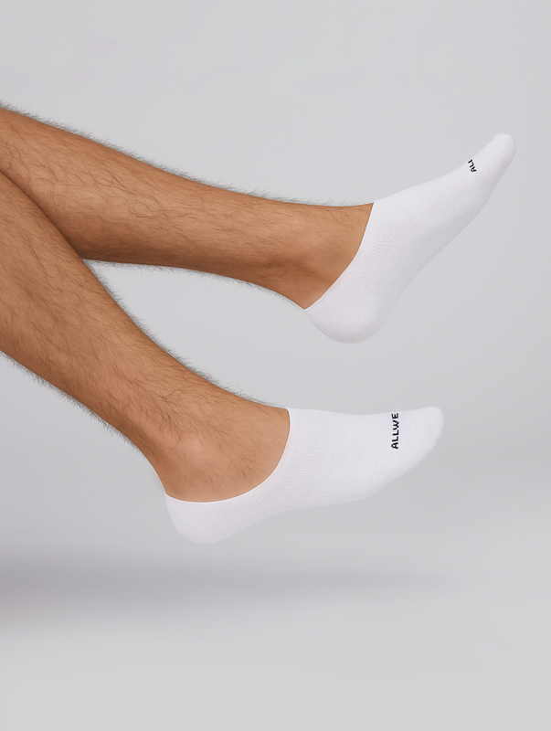 Allwear Organic No Show Socks 3 Pack Bundle