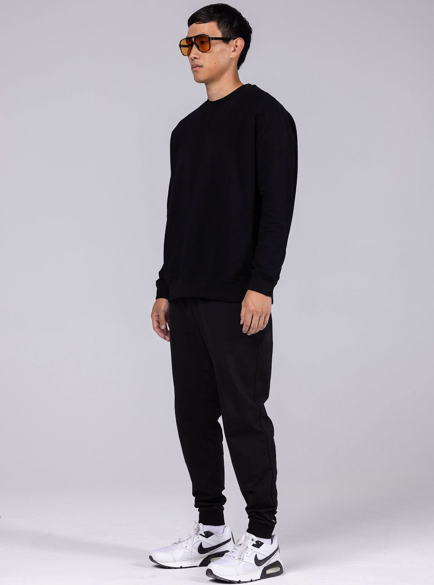 Allwear Organic Crew Neck Sweatshirt 3 Pack Bundle