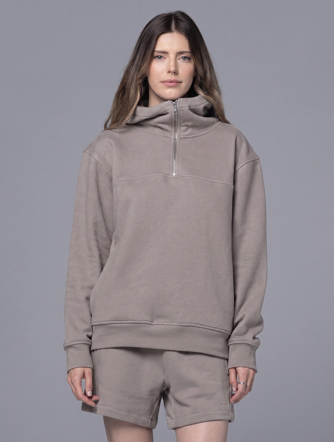 Allwear Organic Half-Zip Hoodie 2.0
