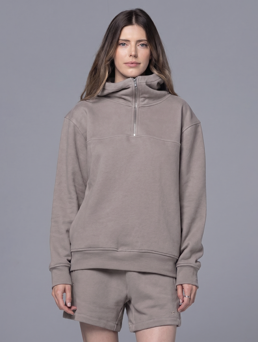 Allwear Organic Half-Zip Hoodie 2.0