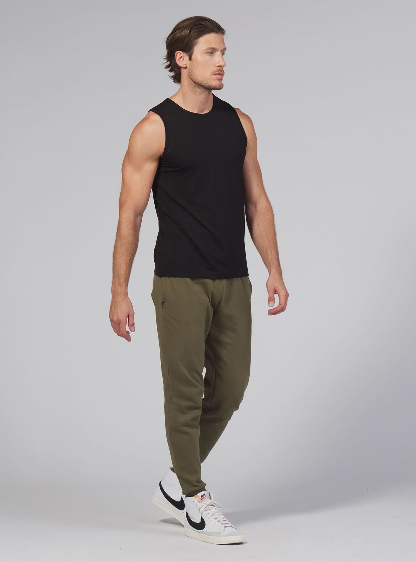 Allwear Organic Joggers 25'' Short 3 Pack Bundle