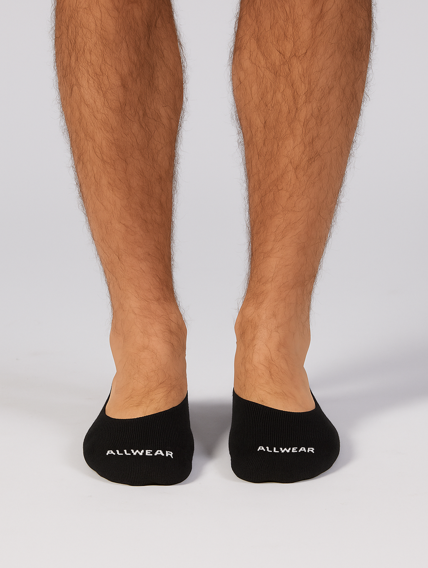 Allwear Organic No Show Socks 5 Pack Bundle