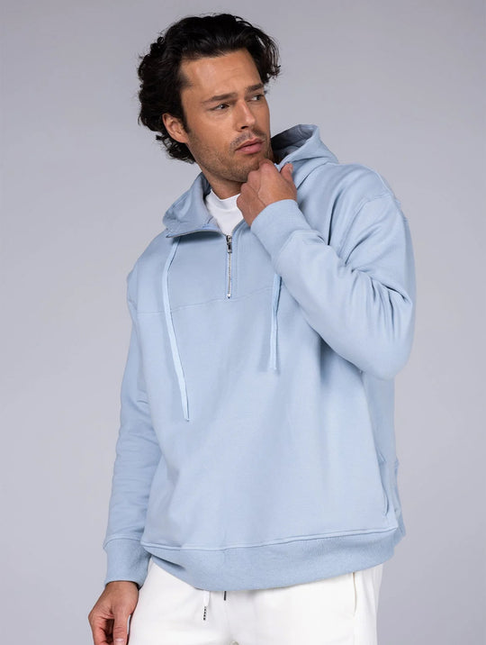 Allwear Organic Half-Zip Hoodie